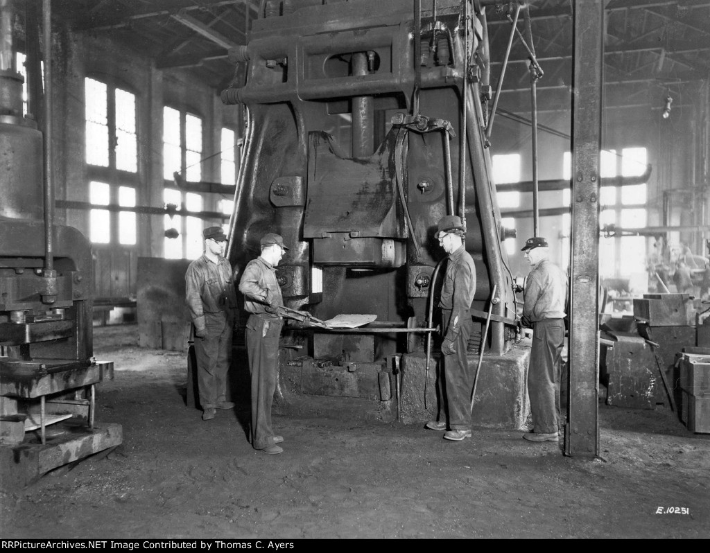 PRR Juniata Shops, 1936